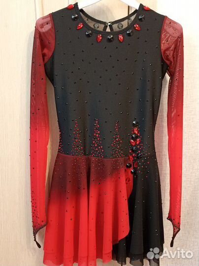 Шью платье на заказ для фигурного катания