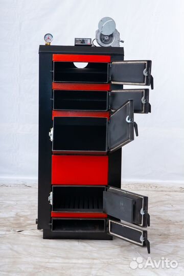 Твердотопливный котел длительного горения