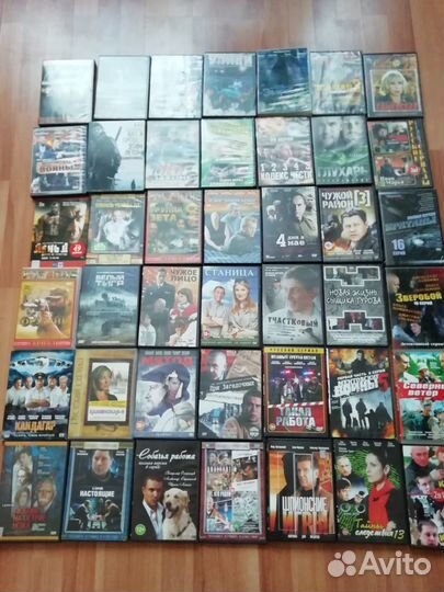 DVD диски. Русские фильмы и сериалы