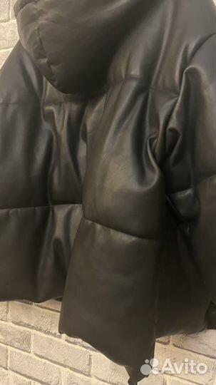 Кожаная куртка женская Sela размер S