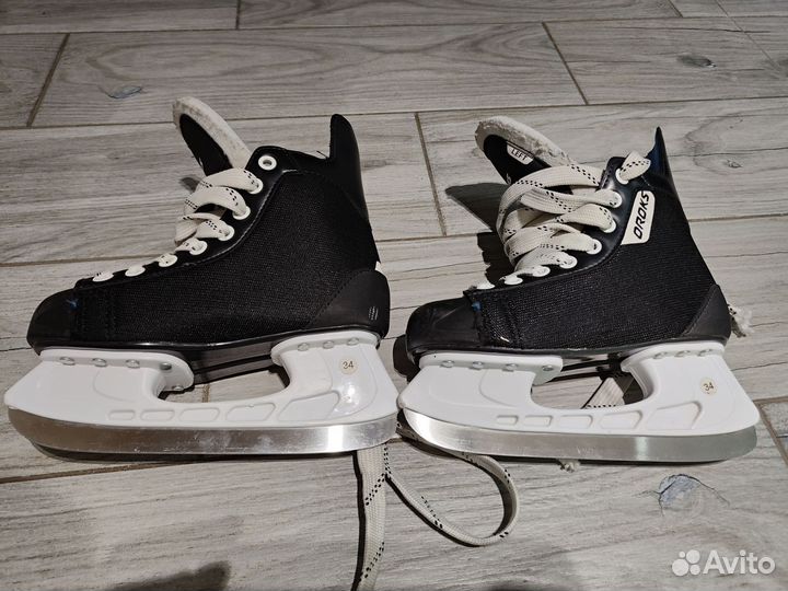Коньки хоккейные 34 размер