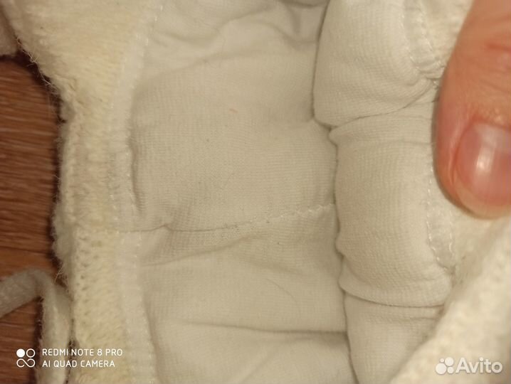 Шапка для новорожденного зима