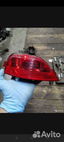 Задний противотуманный фонарь на бампер лагуна 3