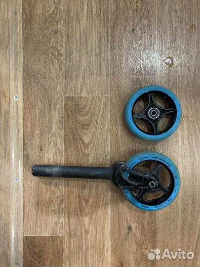 Дека, колеса, вилка