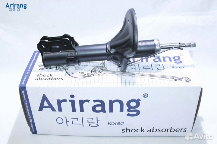 Амортизатор hyundai elantra 06- газ.перед.лев