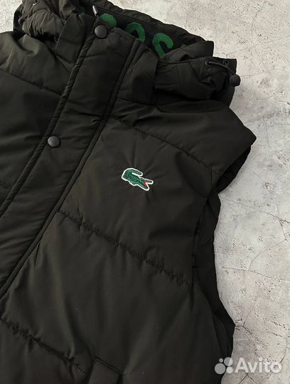 Жилетка Lacoste черная новая