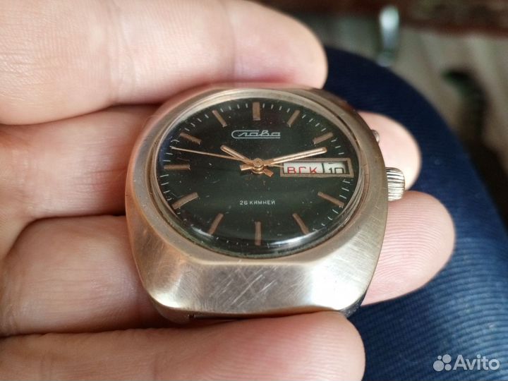 Часы слава 26 камней СССР