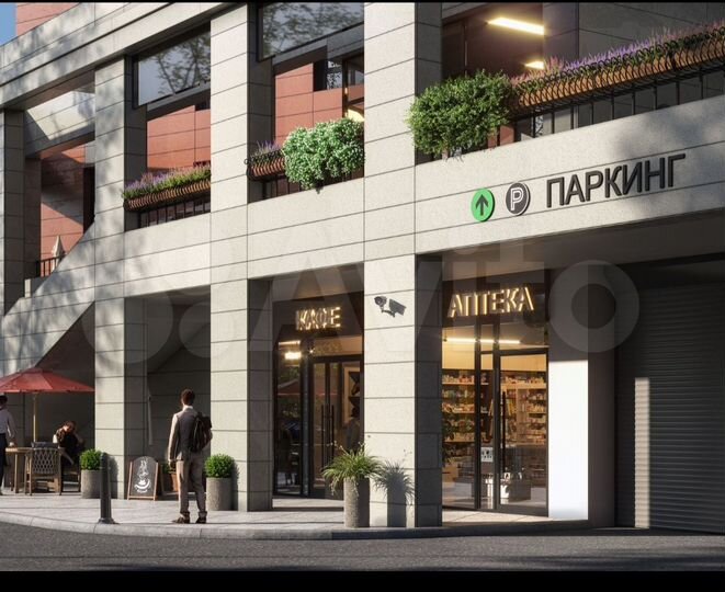 Машиноместо, 14 м²