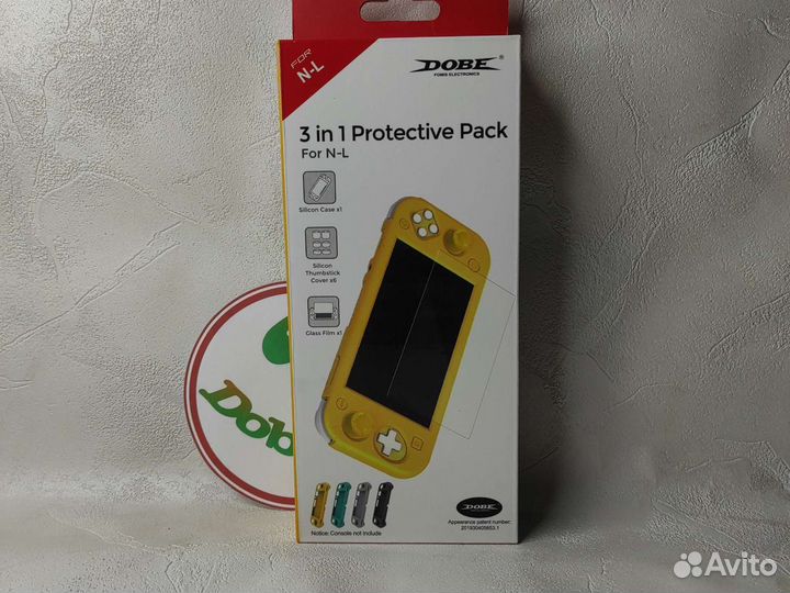 Набор Nintendo switch lite 3 в 1 Dark grey