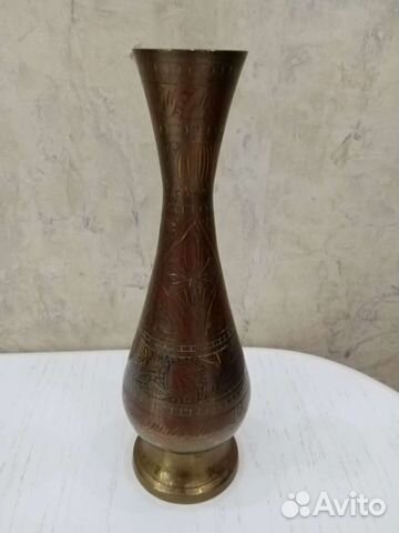 Ваза из латуни Индия