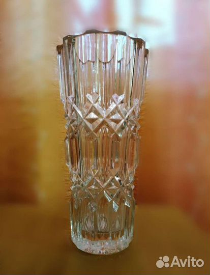 Ваза хрусталь ретро 24 см