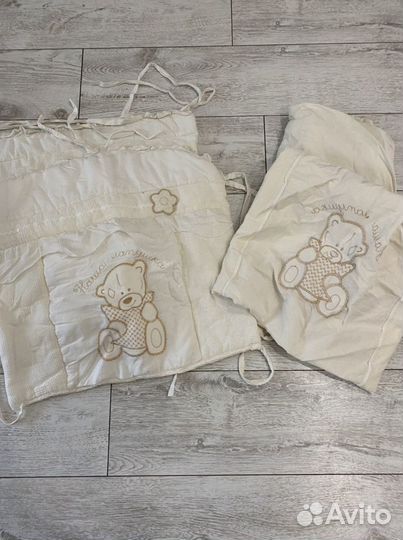 Бортики в детскую кроватку