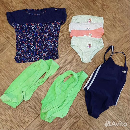 Вещи пакетом на девочку 104 110