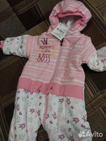 Комбинезон демисезонный для девочки