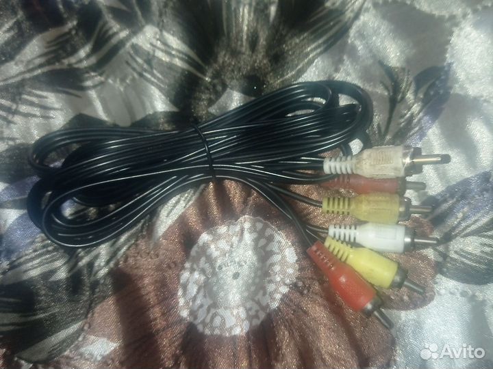 Кабель 3 RCA х 3RCA, кабель для аудио,видео