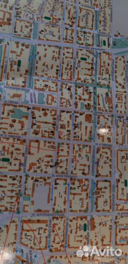 Карта города Белгорода 2011г