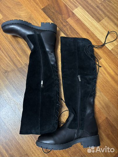 Сапоги женские ботфорты Tamaris