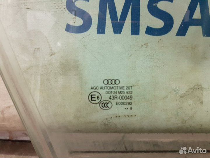 Стекло двери переднее правое Audi Q5 8R 3.0TD