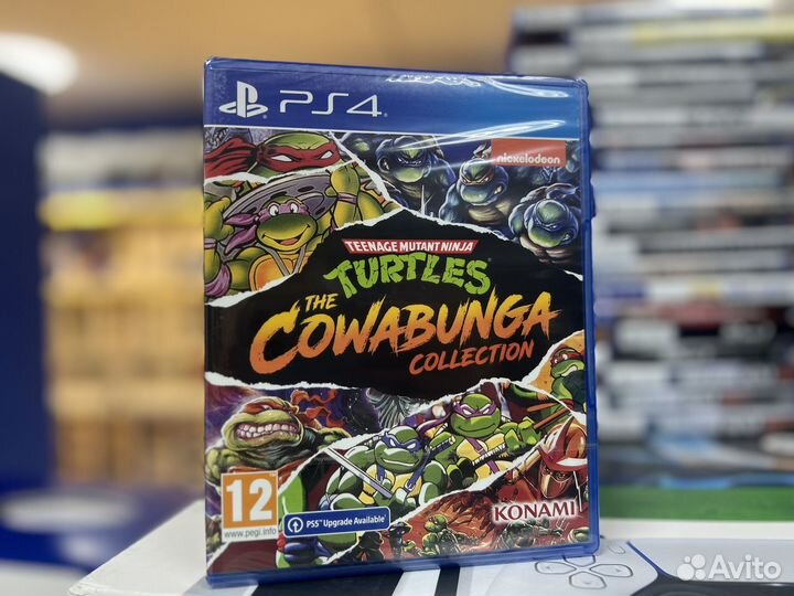 Диск PS4 tmnt The Cowabunga Collection / Новый