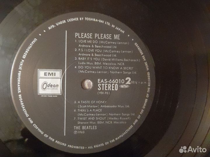 Beatles japan ex 2500p