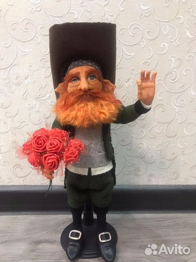 Пират из полимерной запекаемой глины