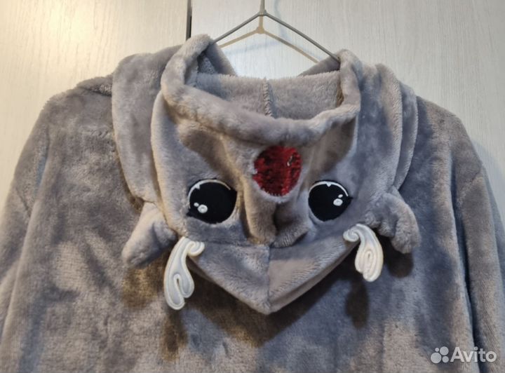 Плюшевое худи hm для девочки 152