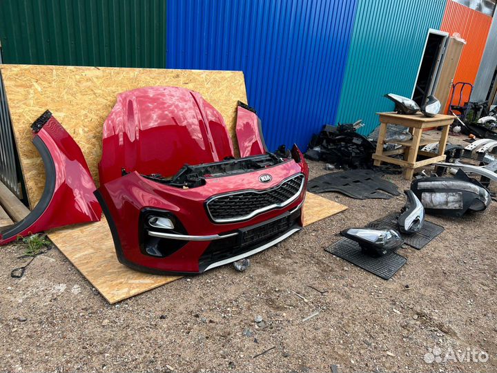 Передняя часть кузова Kia Sportage 4 в сборе