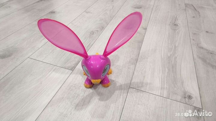 Робот 1 TOY Робо Лайф Кролик, T16228, розовый