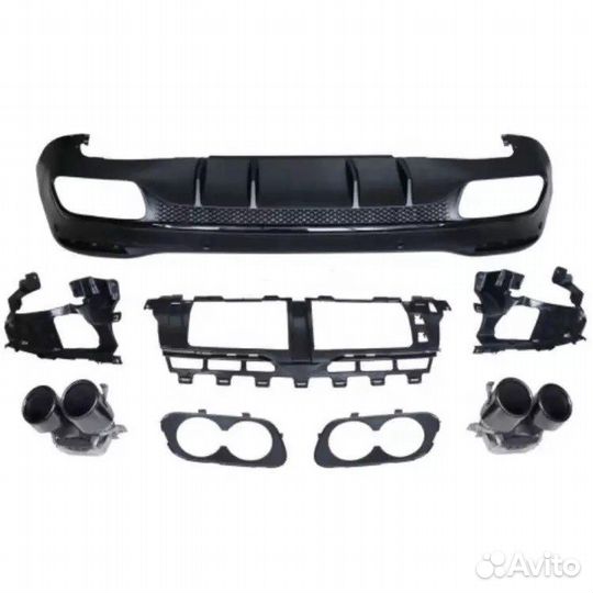 Дифузор GLE 167 Amg 53 Amg Mercedes