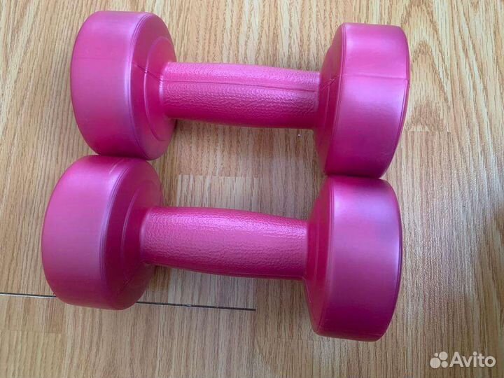 Гантели по 1 кг для фитнеса