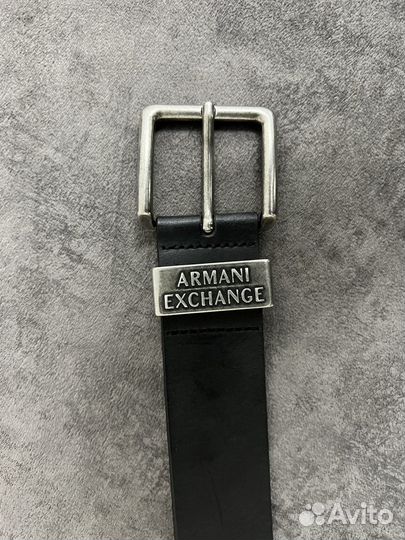 Ремень мужской Armani Exchange из натуральной кожи