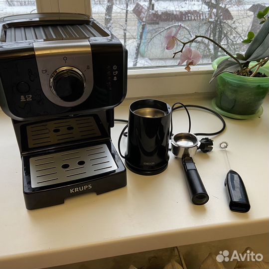 Кофеварка рожковая krups