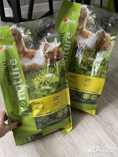 Корм для кошек pronature original с курицей