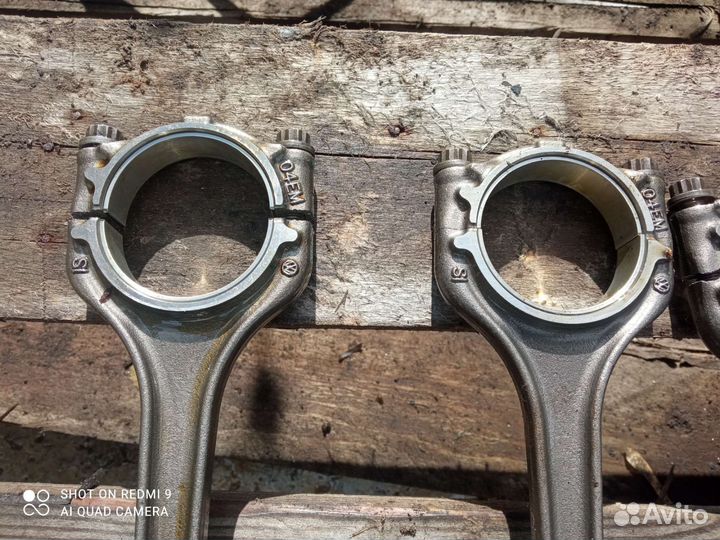 Поршни с шатунами комплект VAG 1.6 cwva 2022