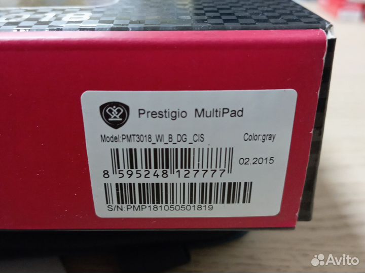 Планшет prestigio multiple wise 3018