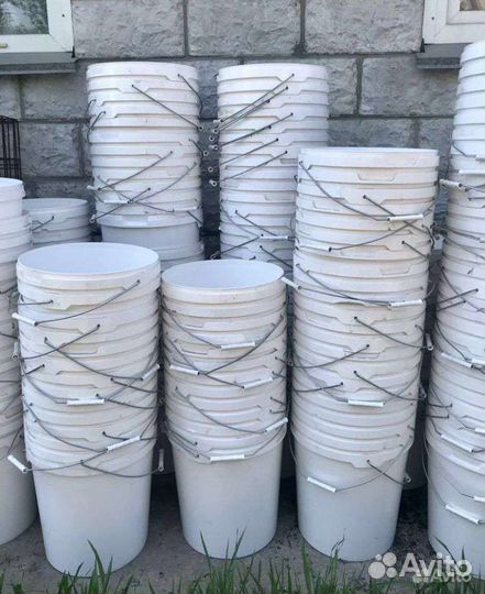 Ведра пластиковые 20 литров