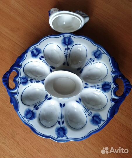 Тарелка под яйца, пасхальная 