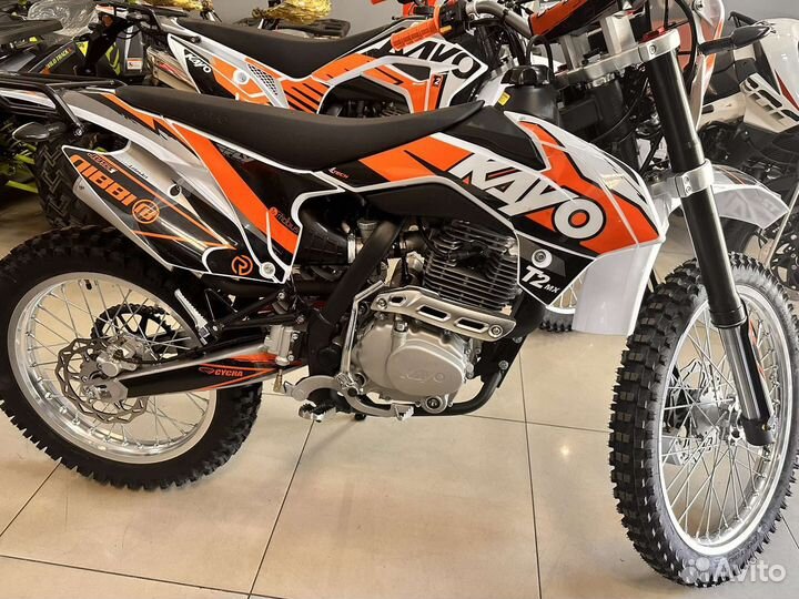 Мотоцикл кроссовый kayo T2 250 MX 21/18 птс