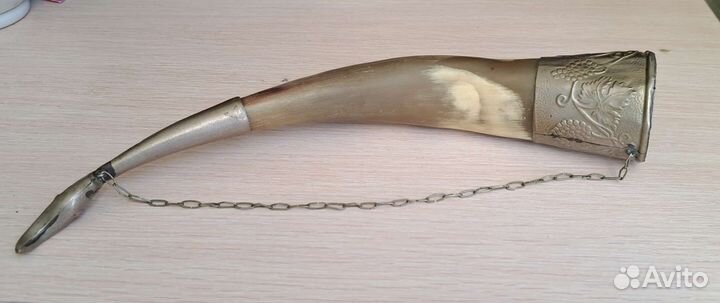 Рог изобилия СССР и птица из рога животного