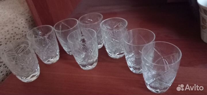 Рюмки хрусталь СССР