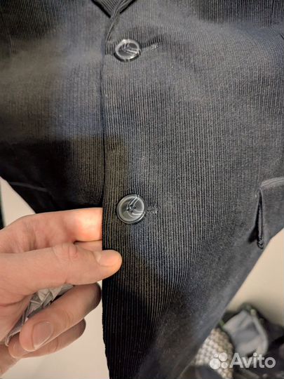 Вельветовый пиджак 50