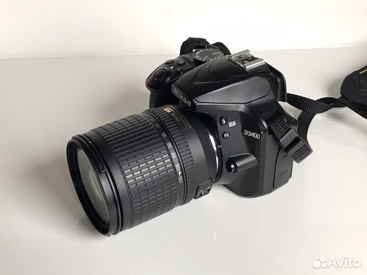 Nikon d3400 kit 18-135mm