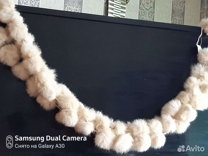 Винтажный шарф накидка