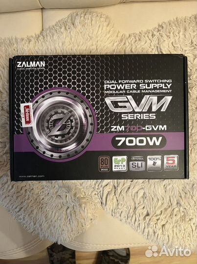 Блок питания Zalman ZM700-GVM 700W