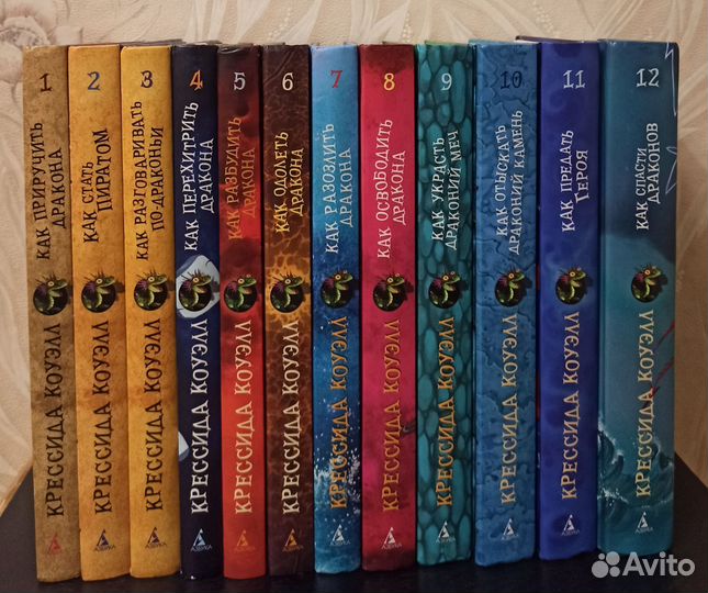 Как приручить дракона книги