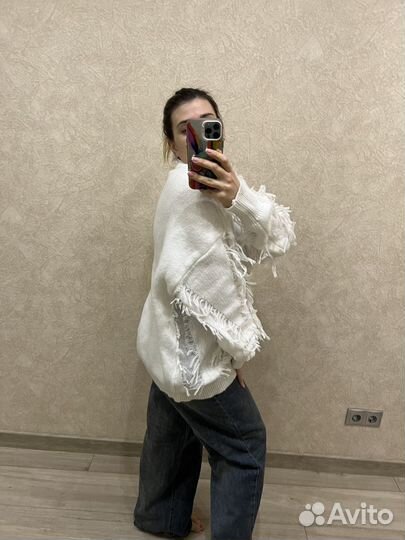 Свитер женский оверсайз