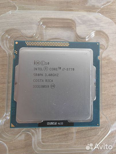 Процессор intel core i7 3770