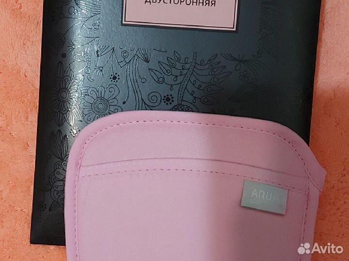 Варежка спонж двусторонняя