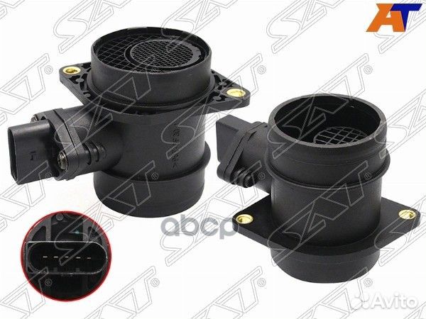 Датчик массового расхода воздуха VW passat 06-11