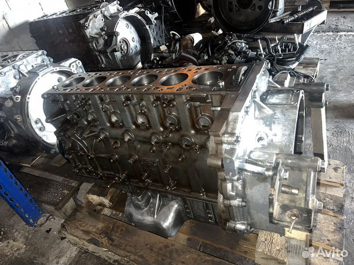 Шортблок двигателя Hyundai D6GA с поддоном